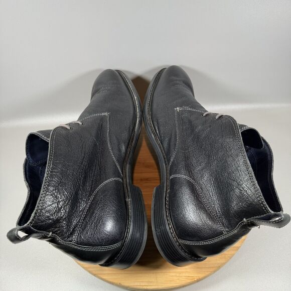 Cole Haan Grand.os Kennedy‎ Black Leather Chukka Boots Shoes C25717 Mens US 13 - Picture 5 of 8